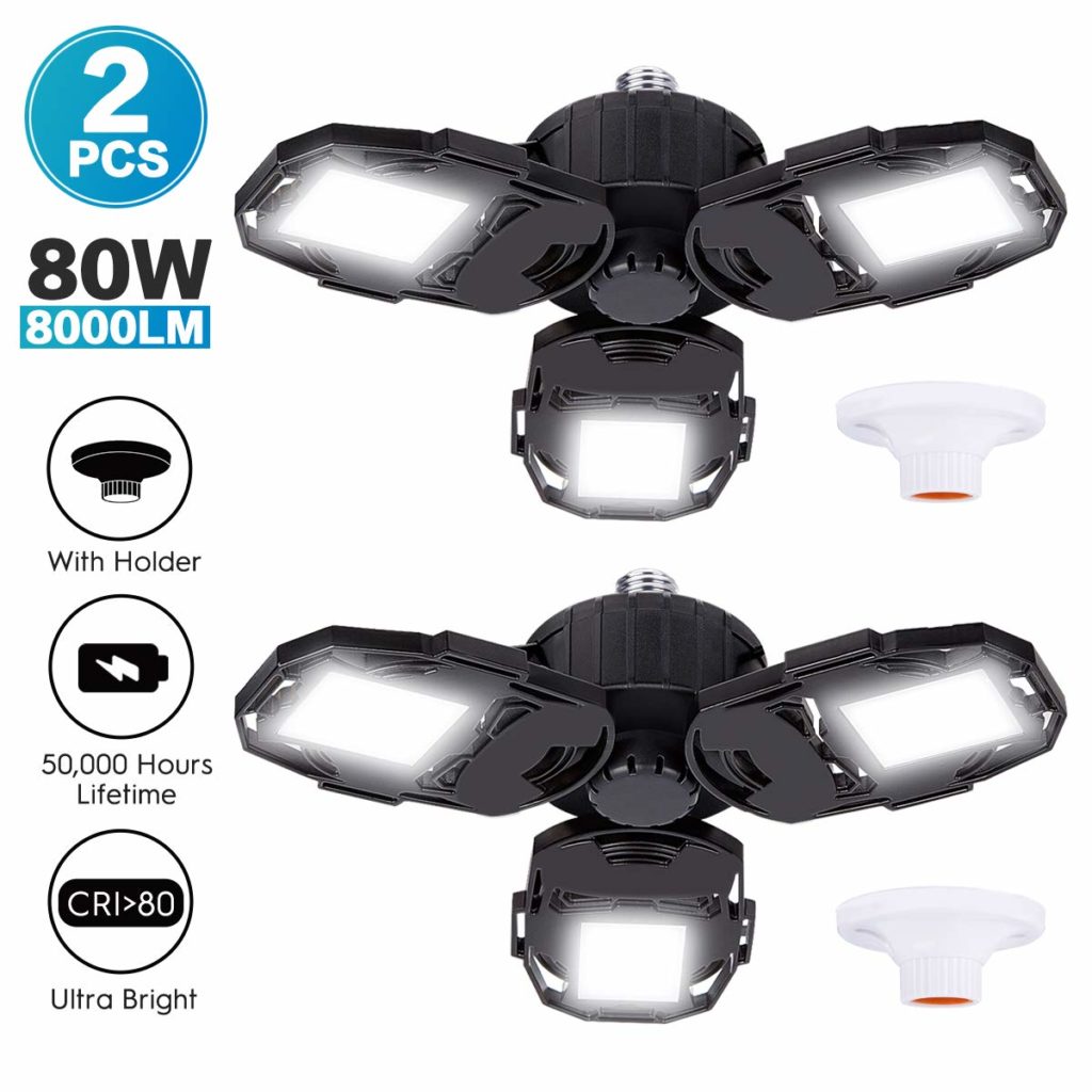 5 Best LED Garage Light In 2020 - Buyer's Guide And Review