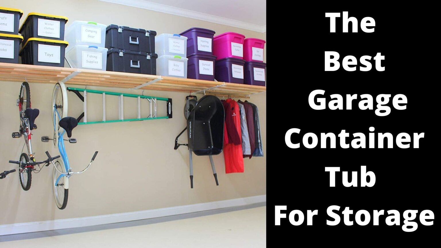 6 The Best Garage Container Tub For Storage Review 2021
